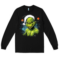 Black Grinch Long Sleeve Tee - Unal Design
