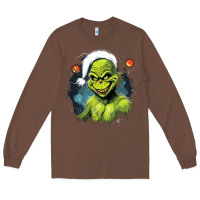 Chestnut Grinch Long Sleeve Tee - Unal Design