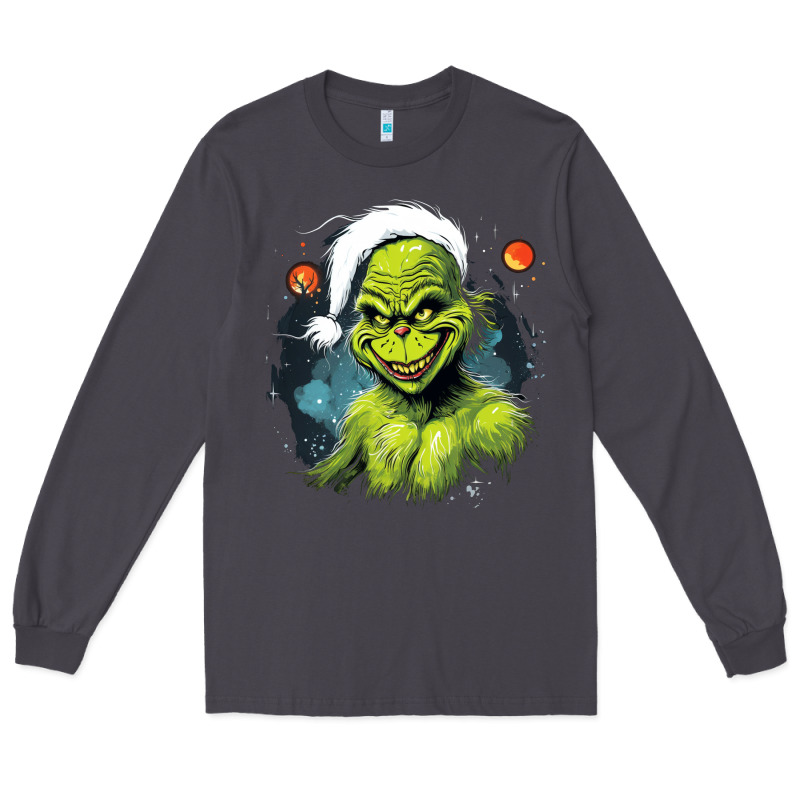 Grinch Long Sleeve Tee by Unal Design | Teevron