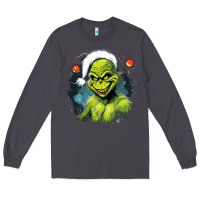 Smoke Grinch Long Sleeve Tee - Unal Design