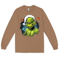 Toasted Coconut Grinch Long Sleeve Tee - Unal Design