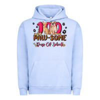 Pigment Grape Ice 100 paw some days of school Urban Hoodie - MaliasSmallBusiness