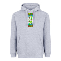 Heather Grey tennis penwraps Heavyweight Hoodie - HRA Design Shop