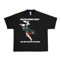 Black western ground parrot rare wild and west australian Urban Heavy Tee - Bettercallsaul
