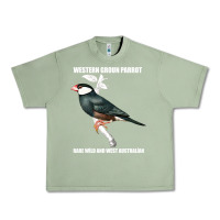 Oil Green western ground parrot rare wild and west australian Urban Heavy Tee - Bettercallsaul