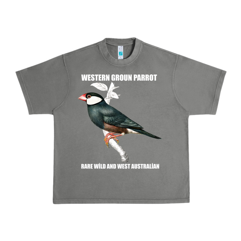 Western Ground Parrot Rare Wild And West Australian Urban Heavy Tee by Bettercallsaul | Teevron