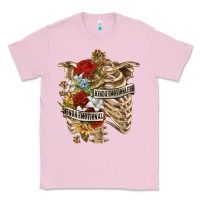 Bubblegum Pink Kinda Emotionless Kinda Emotional Skeleton Classic Tee - RanaPortraitStore