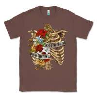 Chestnut Kinda Emotionless Kinda Emotional Skeleton Classic Tee - RanaPortraitStore
