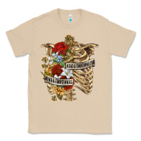 Mushroom Kinda Emotionless Kinda Emotional Skeleton Classic Tee - RanaPortraitStore