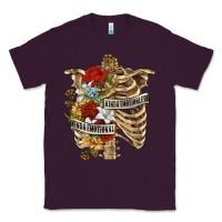 Plum Kinda Emotionless Kinda Emotional Skeleton Classic Tee - RanaPortraitStore