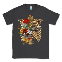 Smoke Kinda Emotionless Kinda Emotional Skeleton Classic Tee - RanaPortraitStore