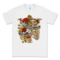 White Kinda Emotionless Kinda Emotional Skeleton Classic Tee - RanaPortraitStore