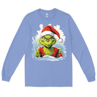 Colony Blue Grinch Long Sleeve Tee - Unal Design