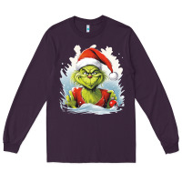 Plum Grinch Long Sleeve Tee - Unal Design