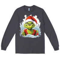 Smoke Grinch Long Sleeve Tee - Unal Design