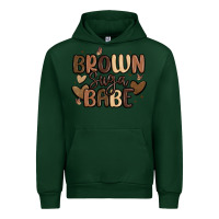 Forest Green brown sugar babe Urban Hoodie - MaliasSmallBusiness