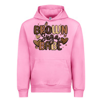 Fuchsia Pink brown sugar babe Urban Hoodie - MaliasSmallBusiness