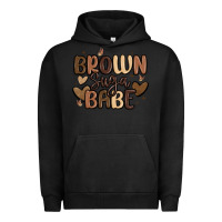 Pigment Black brown sugar babe Urban Hoodie - MaliasSmallBusiness