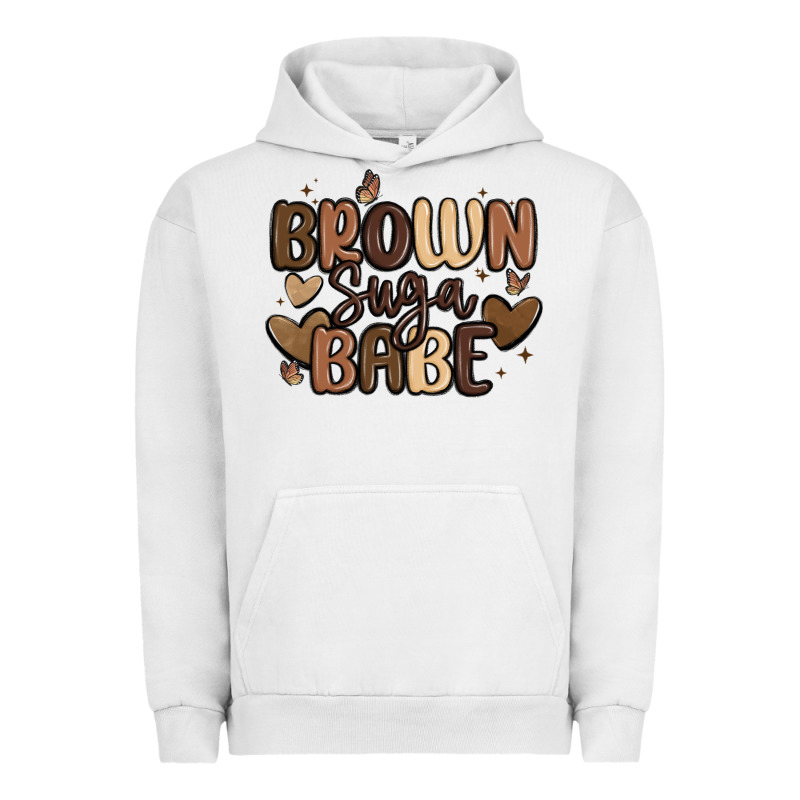 Brown Sugar Babe Urban Hoodie by MaliasSmallBusiness | Teevron