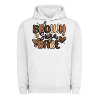Pigment Lunar Rock brown sugar babe Urban Hoodie - MaliasSmallBusiness