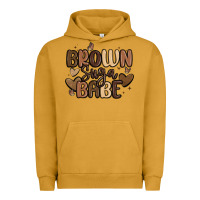 Pigment Peanut Butter brown sugar babe Urban Hoodie - MaliasSmallBusiness