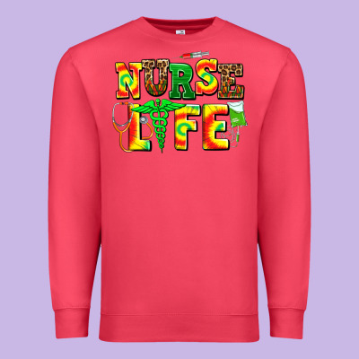 Juneteenth Nurse Life Premium Sweatshirt Designed By Adodesignshop
