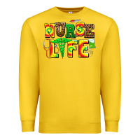 Lemon juneteenth nurse life Premium Sweatshirt - AdoDesignShop