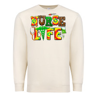 Sandshell juneteenth nurse life Premium Sweatshirt - AdoDesignShop