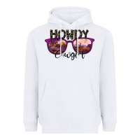 White howdy cowgirl Heavyweight Hoodie - SublimationCraftShop