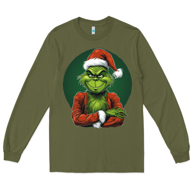 Grinch Long Sleeve Tee by Unal Design | Teevron