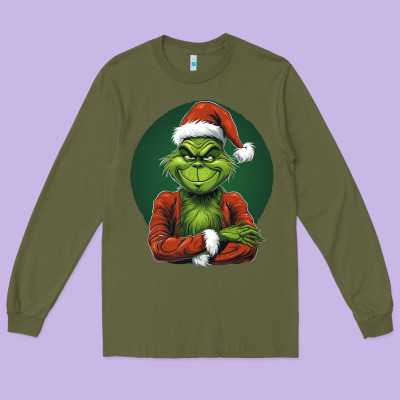 Long Sleeve Tee Grinch