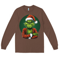 Chestnut Grinch Long Sleeve Tee - Unal Design