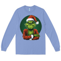 Colony Blue Grinch Long Sleeve Tee - Unal Design