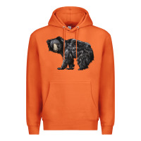 Carrot Sloth Bear Premium Hoodie - LillyAllenDesigns