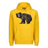 Lemon Sloth Bear Premium Hoodie - LillyAllenDesigns