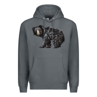 Rock Sloth Bear Premium Hoodie - LillyAllenDesigns