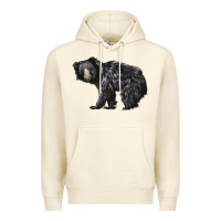 Sandshell Sloth Bear Premium Hoodie - LillyAllenDesigns