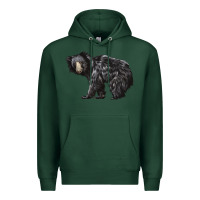 Sports Green Sloth Bear Premium Hoodie - LillyAllenDesigns