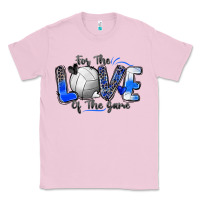 Bubblegum Pink for the love of the game volleyball Classic Tee - Zillion Design Studio