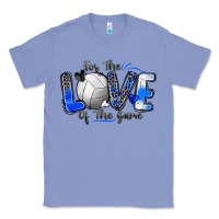 Colony Blue for the love of the game volleyball Classic Tee - Zillion Design Studio