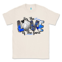 Natural for the love of the game volleyball Classic Tee - Zillion Design Studio