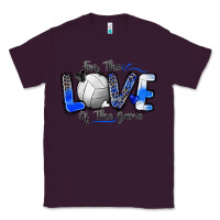 Plum for the love of the game volleyball Classic Tee - Zillion Design Studio