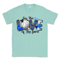 Seafoam for the love of the game volleyball Classic Tee - Zillion Design Studio
