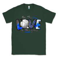 Sports Green for the love of the game volleyball Classic Tee - Zillion Design Studio