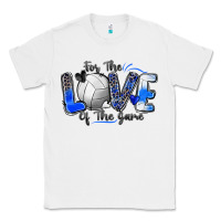 White for the love of the game volleyball Classic Tee - Zillion Design Studio