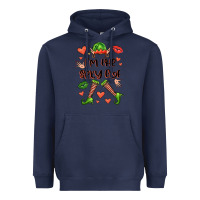 Navy im the sexy elf Heavyweight Hoodie - FaDigitalArtStudio