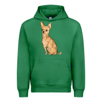 Emerald chihuahua Urban Hoodie - MaliasSmallBusiness