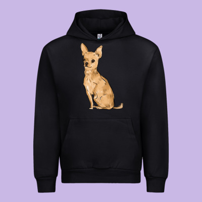 Chihuahua Urban Hoodie Designed By Maliassmallbusiness