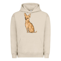 Pigment French Oak chihuahua Urban Hoodie - MaliasSmallBusiness