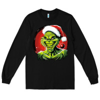 Black Grinch Long Sleeve Tee - Unal Design